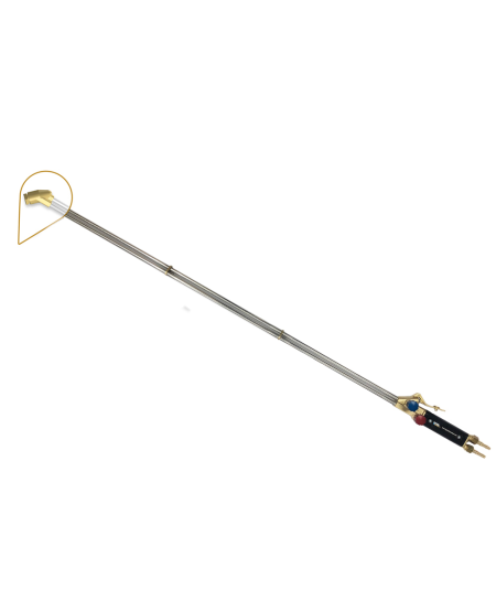 Chalumeau coupeur Foudre HP coudé à 135° lance longueur 1000mm