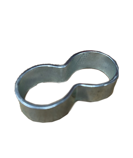 Attache double pour tuyau Ø10x17 ou Ø6.3x12