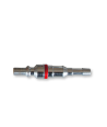 1/2 raccord rapide mâle Oxygène ou Gaz pour tuyau sortie douille Ø6.3x12 / 10x17