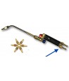 Kit maintenance chalumeau : écrou 16x150 + 1 douille Ø6.3x12 / Ø10x17 + 1 collier en inox