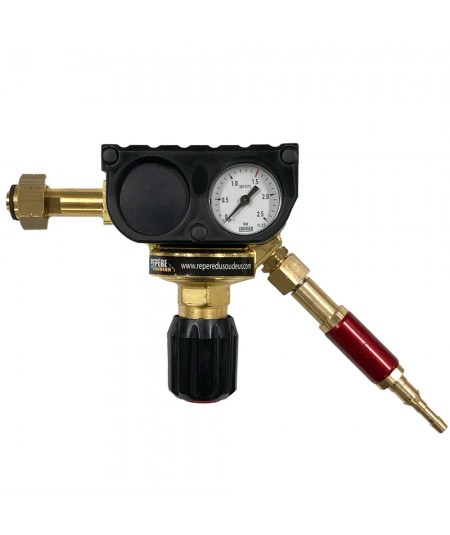 Clapet anti-retour stop feu propane écrou 16x150 gauche pour manodétendeur