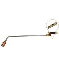 Chalumeau chauffeur Vulcain 3 lance 1000 mm avec clapet Anti-Retour Grand Débit Oxygène / Propane (GPL)