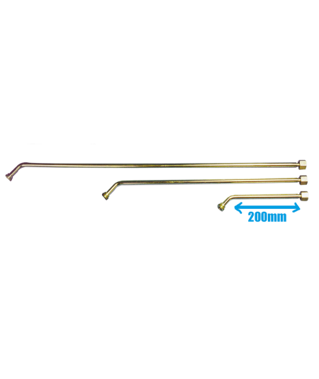 Lance chalumeau étancheur en inox longueur 200mm