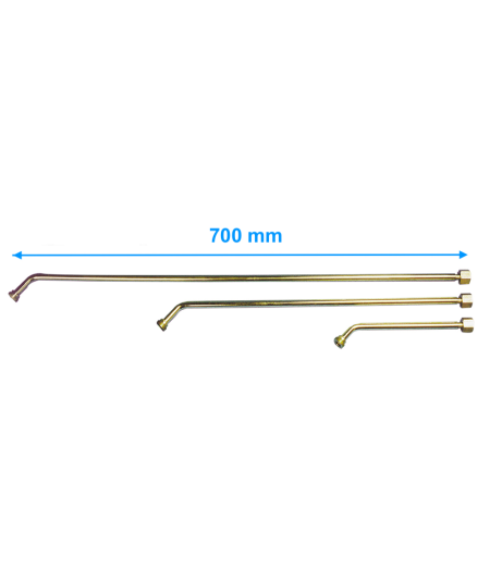 Lance chalumeau étancheur en inox longueur 700mm
